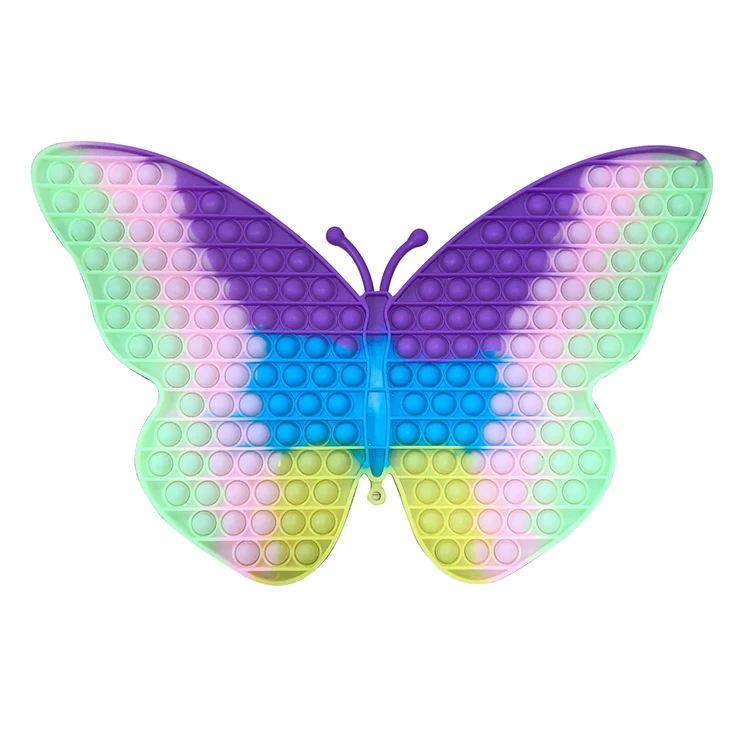 New 30cm big large size Push Pop Bubble Fidget pop Autism Special Needs Anxiety Stress Reliever Squeeze Sensory Toy for Kids