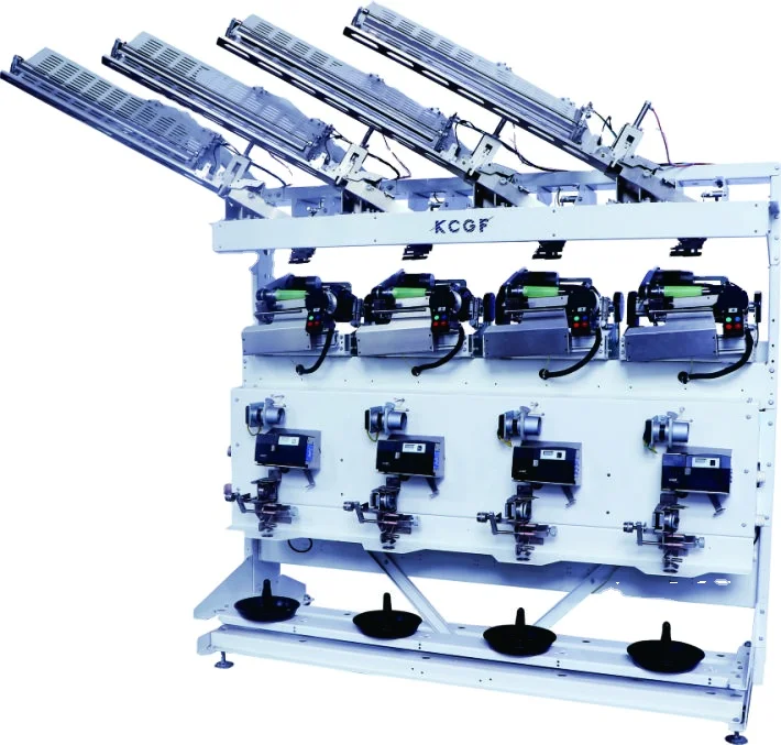 KC522E Automatic electric yarn bobbin winder machine thread cone winding machine