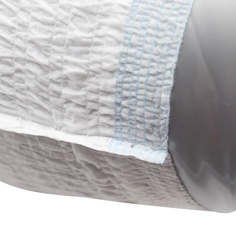 Wholesale Free Samples M/L/XLSize Super Large Waist Band Disposable Adult pull Diapers Plastic Pants Nappy