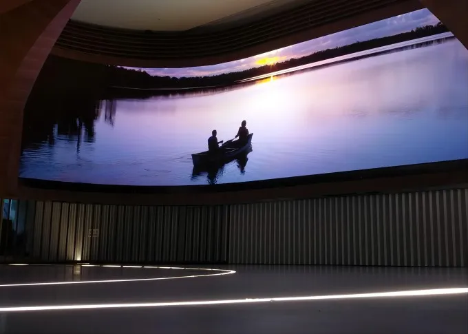 Advertising Indoor LED Display Screen 192mmx192mm V-P3 High Brightness