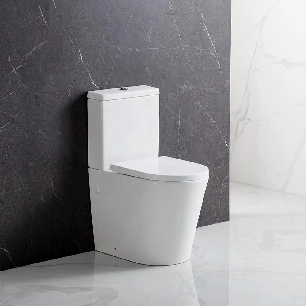 ANBI CE certificated European WC Toilet Ceramic Water Closet Pan Two Piece Toilet Ceramic Toilet