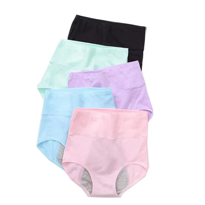 5 types women menstruation underwear Ladies Side leak proof panties