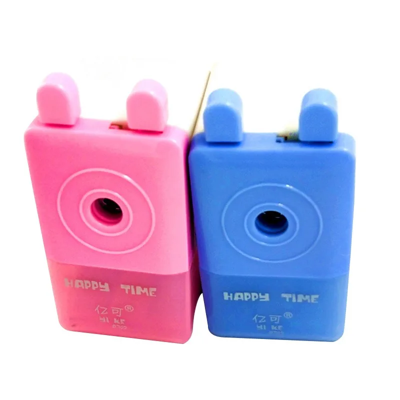 Portable Manual Desktop Sharpener With Single Hole School Hand Crank Pencil Sharpener