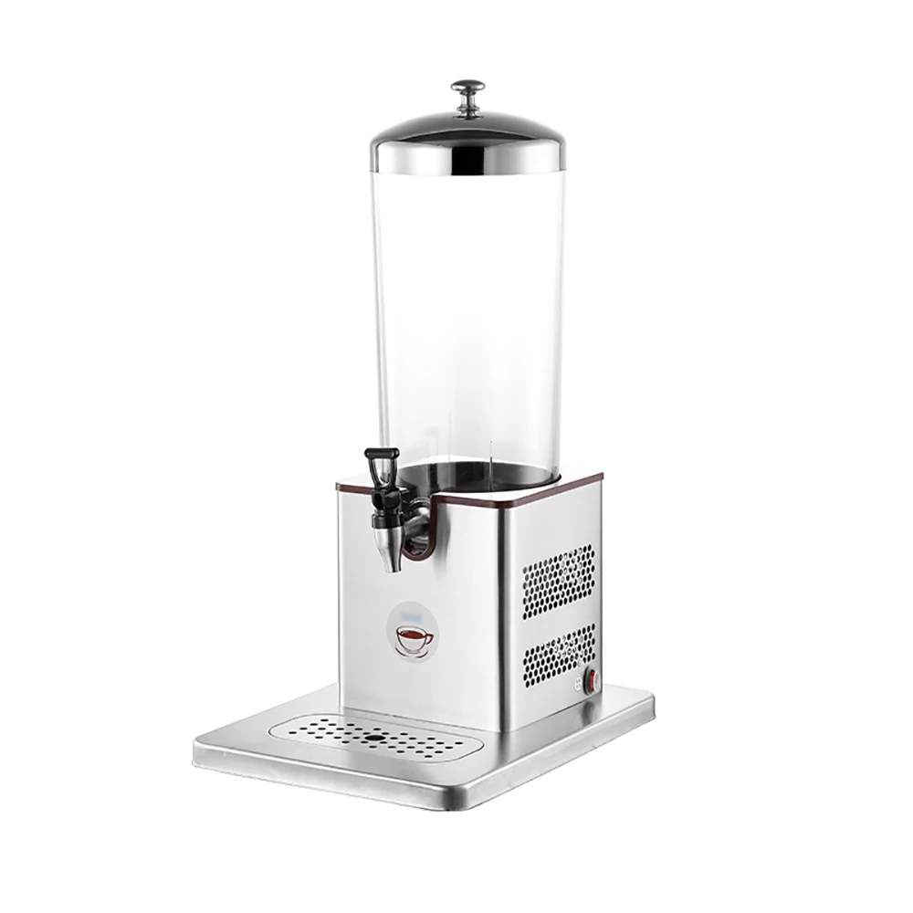 Трипод для сока с одной и двойной головкой, 6 л, электронное Отопление и охлаждение, интегрированная машина для буфета напитков