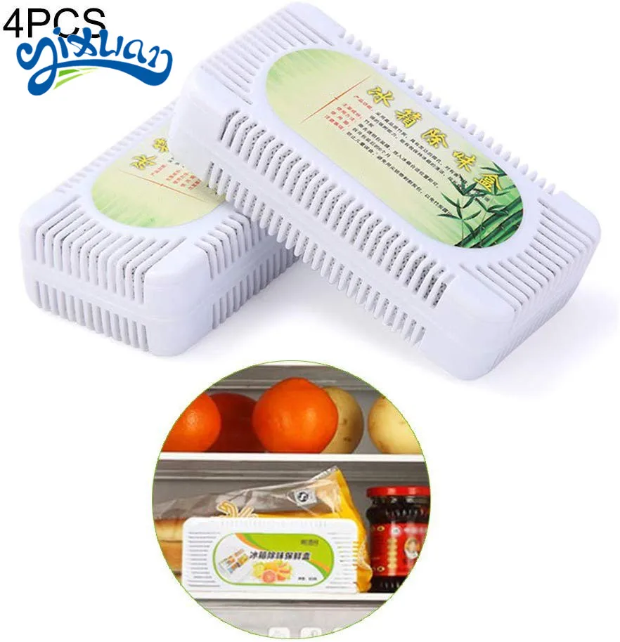 Charcoal odor absorber refrigerator deodorizer air freshener fridge odor absorber