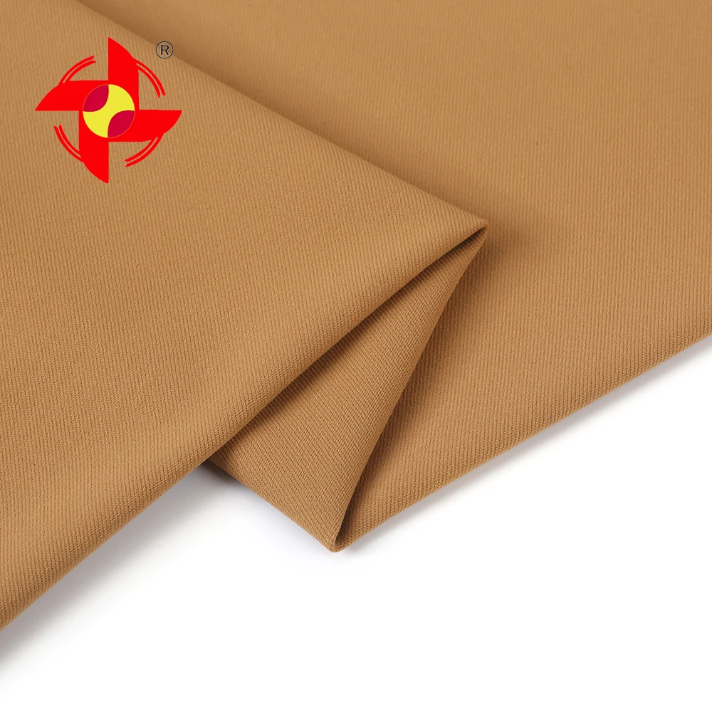 High-End Custom 4Way Stretch 73 Nylon 27 Spandex 220gsm Weft Knitted Dry Fit Double Sided Fabric for Sport Underwear