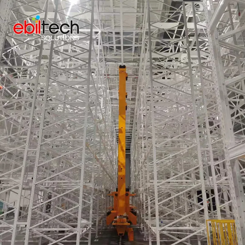 Automated heavy duty cargo lifter asrs stacker crane for handling