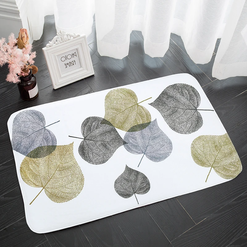 Коврик для ванной из мягкой пены, 75 х45 см