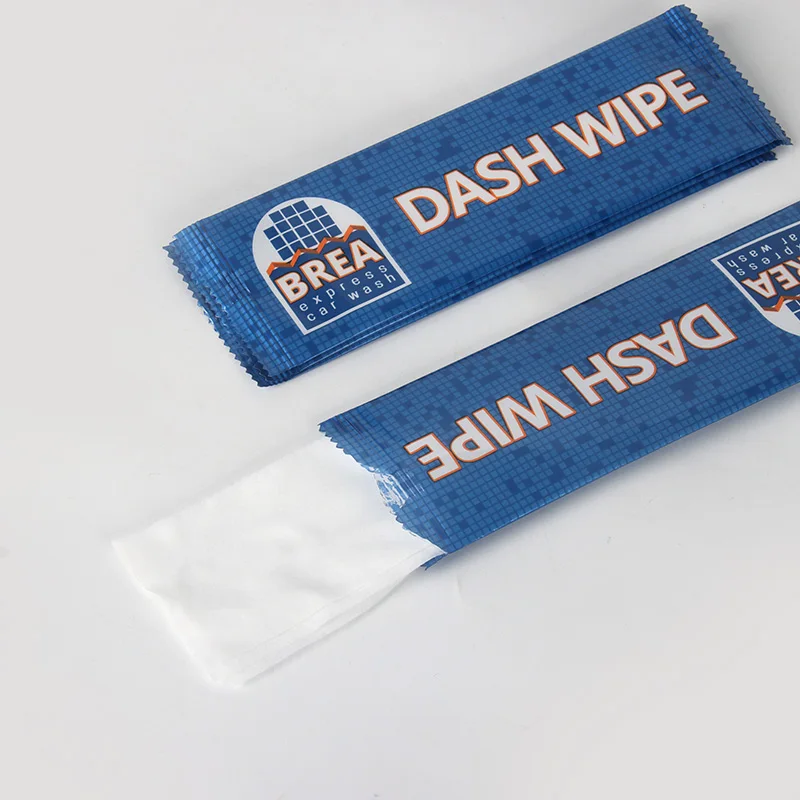 Car Wash Cleaning  wipes individual dash wipes mini pack disposable car wash dash wipes