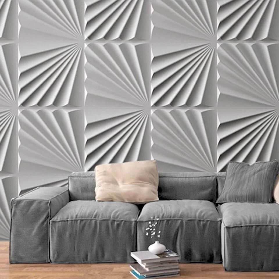3D Wall Panel Modern Home Decoration Brick Pvc Exterior Decorative Pu 3d wallpaper