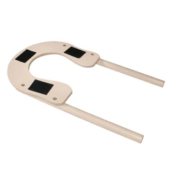 Cambodia Factory Manufacture Wholesale Portable Massage Table Accessories Wooden Face Cradle for Massage Table