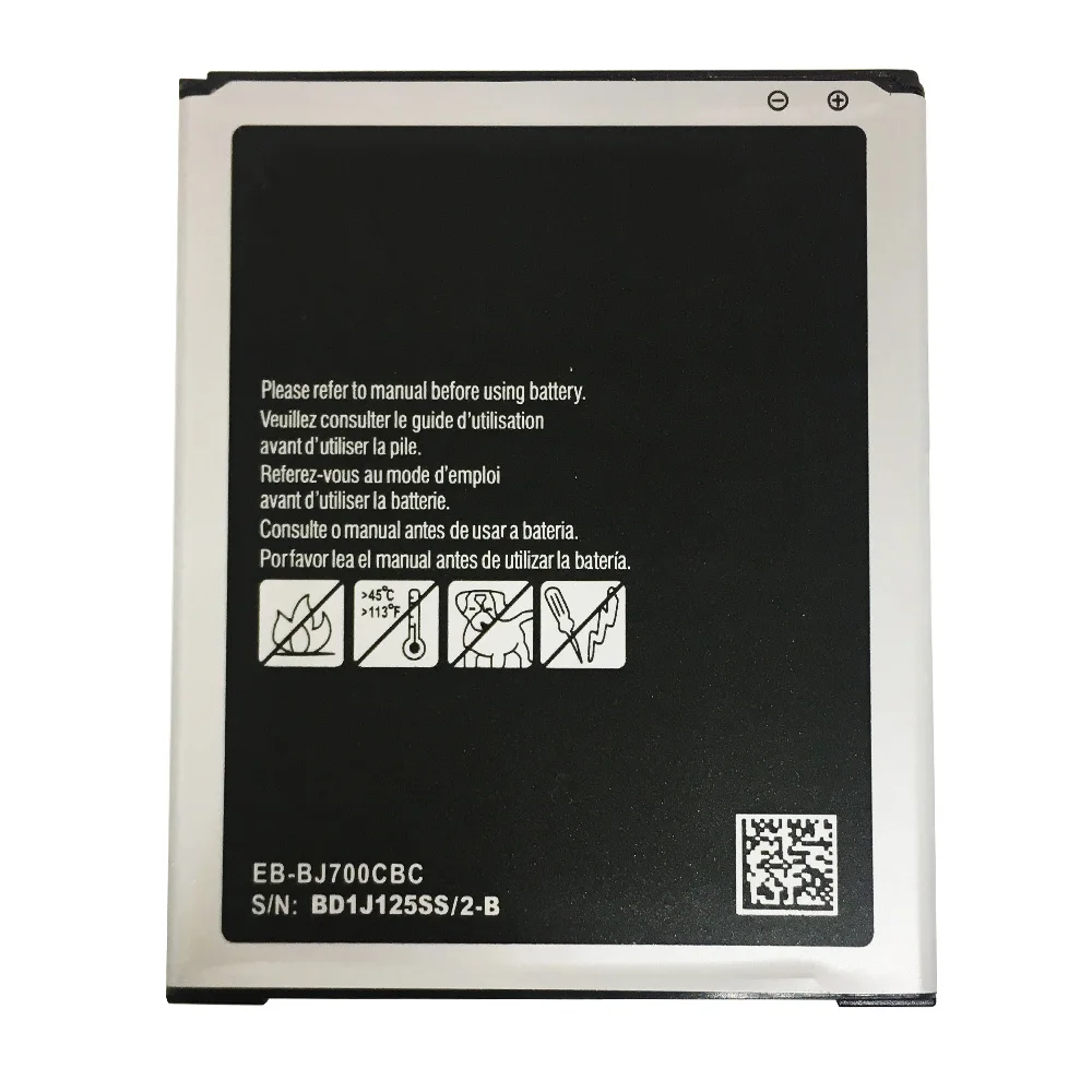 For Samsung GALAXY J7 J7008 J4 J700F J7009 J7000 J701F EB-BJ700BBC EB-BJ700CBE EB-BJ700CBC Oem Excellent Phone Batteries