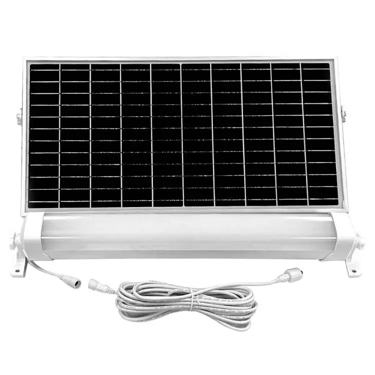 Eshine Solar Tri-proof Lamp with Remote Control Outdoor Lighting Energy Saving Ip65 30w LED Linear Head Light Tube