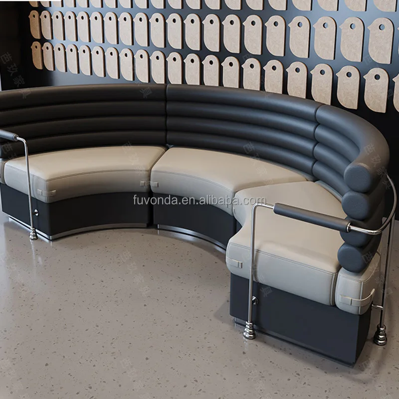 classic restaurant round booth sofa with table and chair set restaurant booth seating furniture