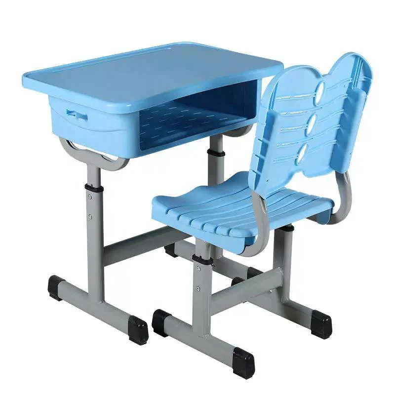 Modern Metal Students Table and Chair School and Study Furniture for Kids Kindergarten Living Room Applicable