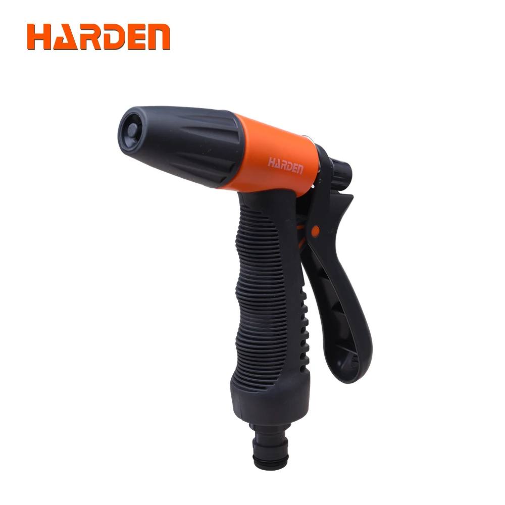 Harden Adjustable high pressure water spray nozzle hose garden plastic watering gun for garden