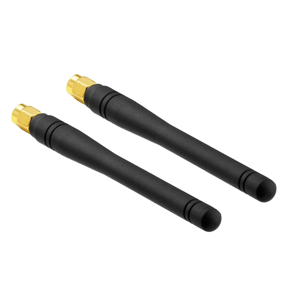 115mm length omni direction rubber GSM 3G antenna multi band SMA male straight stubby 3g gprs gsm antenna