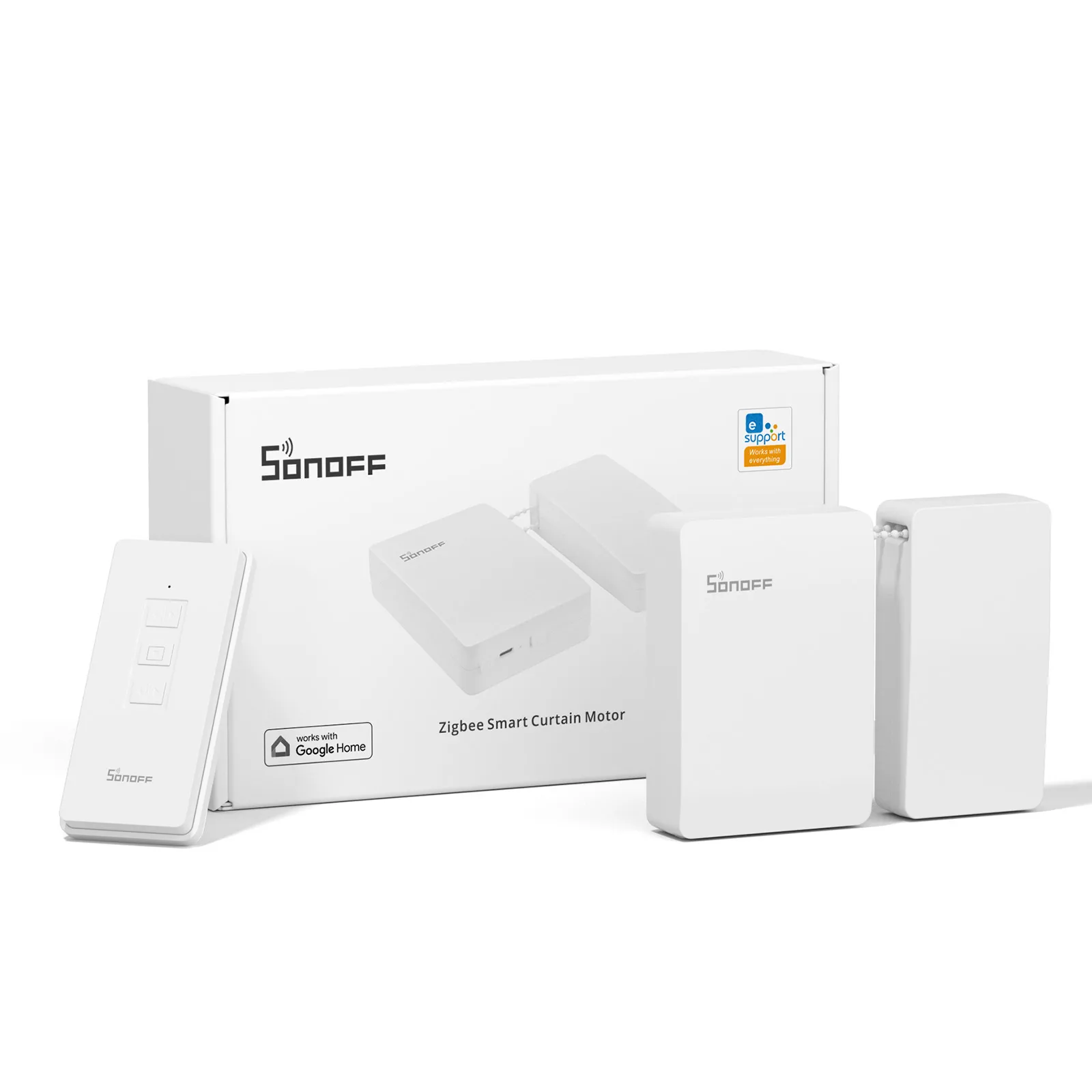 SONOFF ZBCurtain Zigbee Smart Curtain Motor Switch 5V/1A eWeLink APP Google Home Alexa Voice Control Smart Home Automation