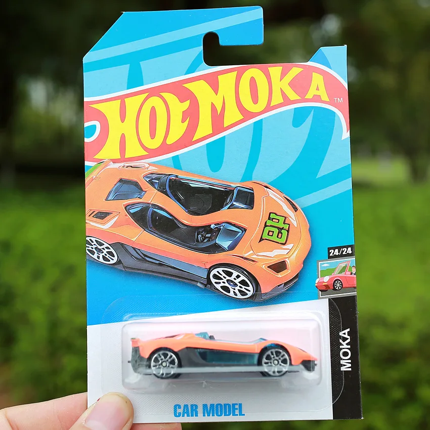 HOTMOKA Hybrid 24 Sporty Car Models Diecast Alloy Racing Toys for Children Small & Sports Cars Hot Metal Toy Cars