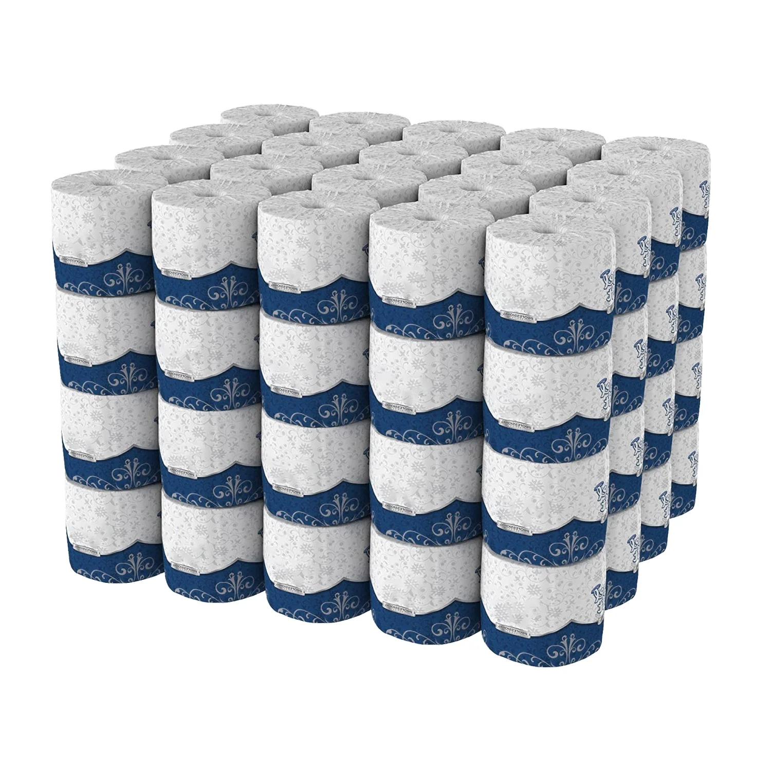 OEM Cheap price Printed wood pulp  recycled pulp 12 16 24 48 rolls packs mega packs toilet paper roll for home
