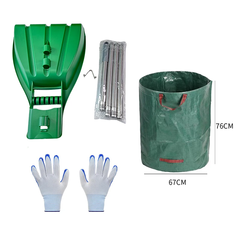 Rake for Leaves, Rakes for Lawns Heavy Duty Hoe Lawns Leaf Lawn Leveling Rake Yard Tools for Picking up Leaves, Grass