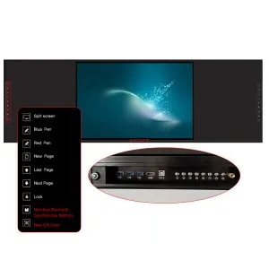 OEM Infrared Touch Screen Wireless Interactive Display Board Smart Kid LED Electronic Nano Blackboard Whiteboard For Classroom