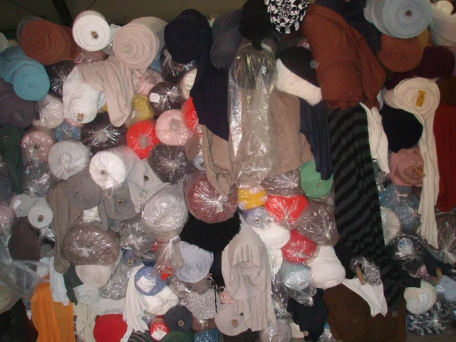 Korean High Quality Branded 44 To 60 Inch Knitted Remnants Stock Fabrics For Clothing Made In Korea