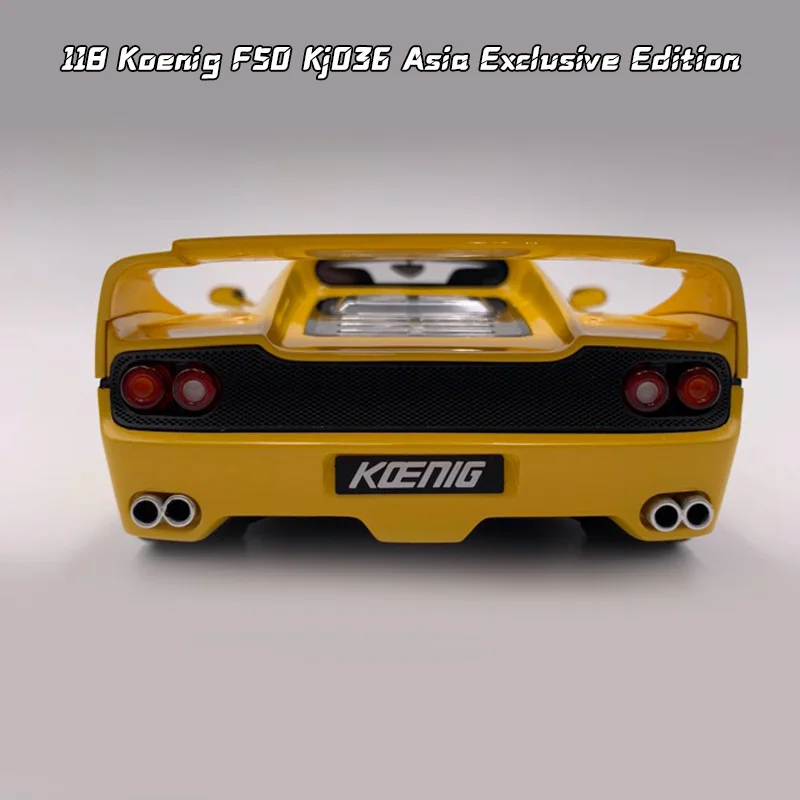 Модель автомобиля GT Spirit из смолы 118 F50 эксклюзивная версия Азии 1:18 литые модели автомобилей
