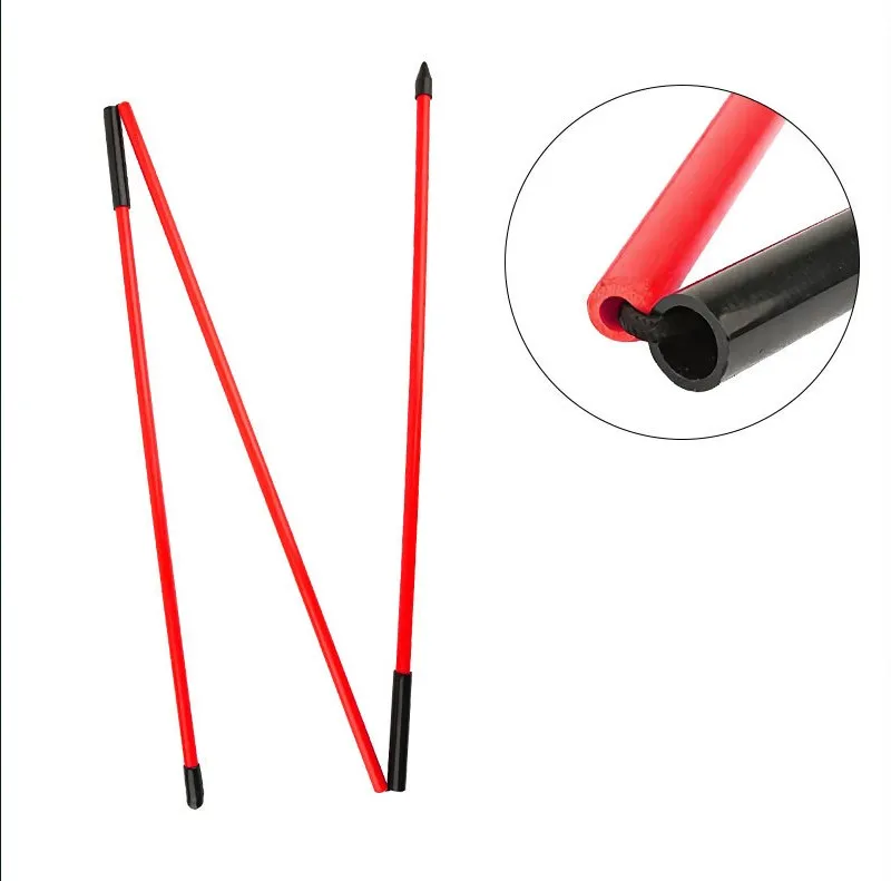 Golf Alignment Training Sticks Collapsible Alignment Stick Golf Training Aid for Aiming Putting and Swing Trainer