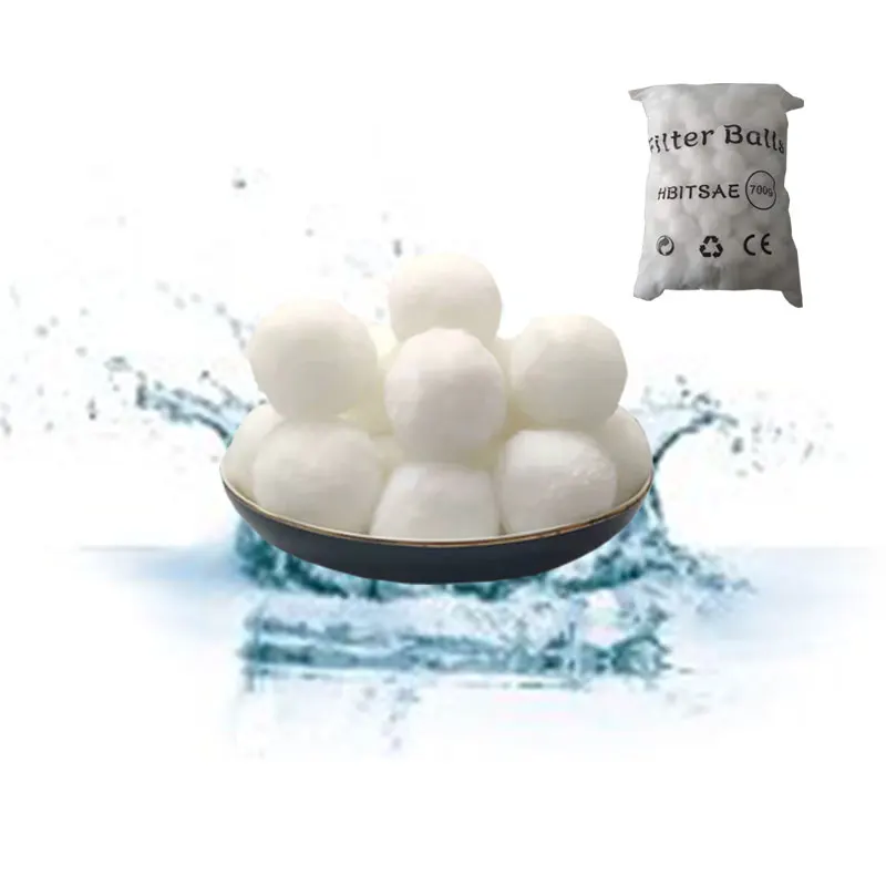 
Rewash Lightweight Bio Balls Filter Fiber Ball Filter Media Fish Filter Balls For Water cleaning 