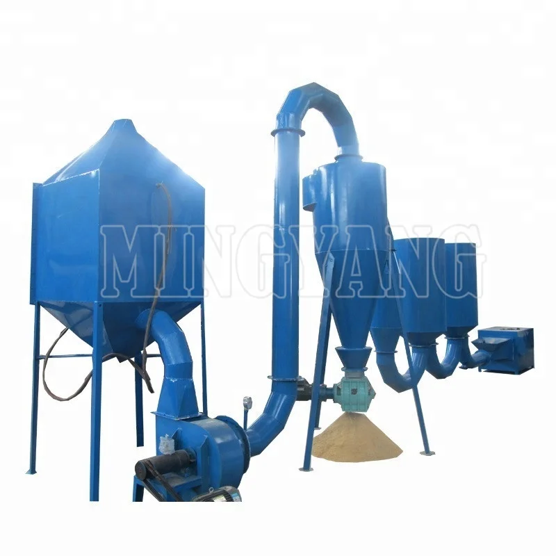 Airflow Dryer in Sawdust Pellets Making Line Wood Pellet Drying Process