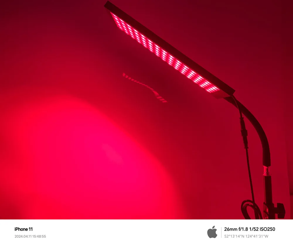 Red Light Therapy Panel for Body 660nm 850nm Infrared Light Therapy Lamp with Stand