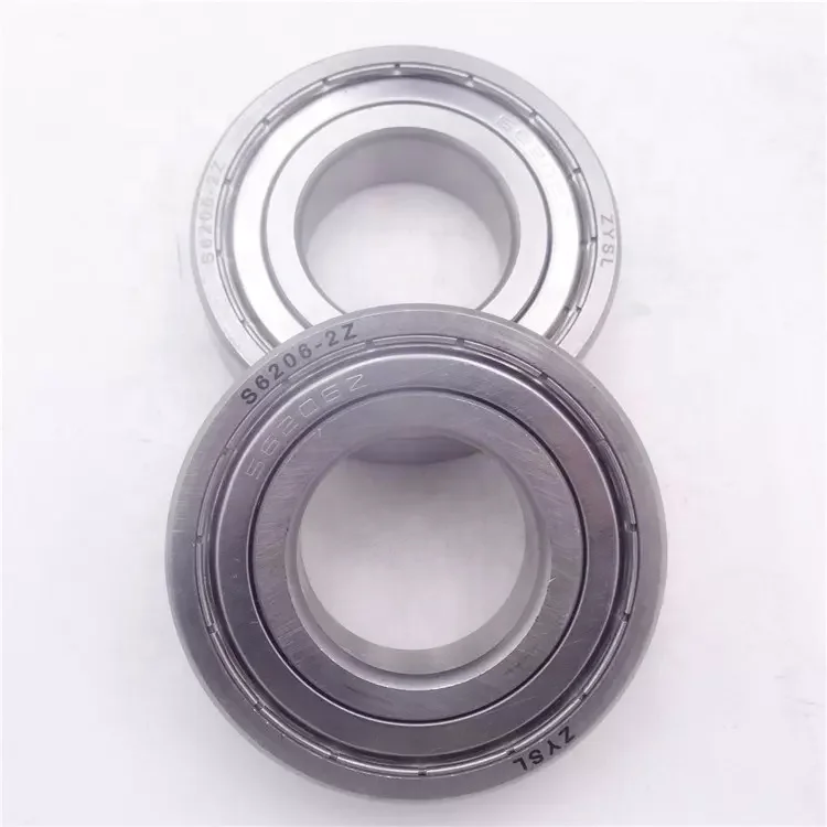 High quality glass and temperature ball bearing 30 X62 X 16mm 6206