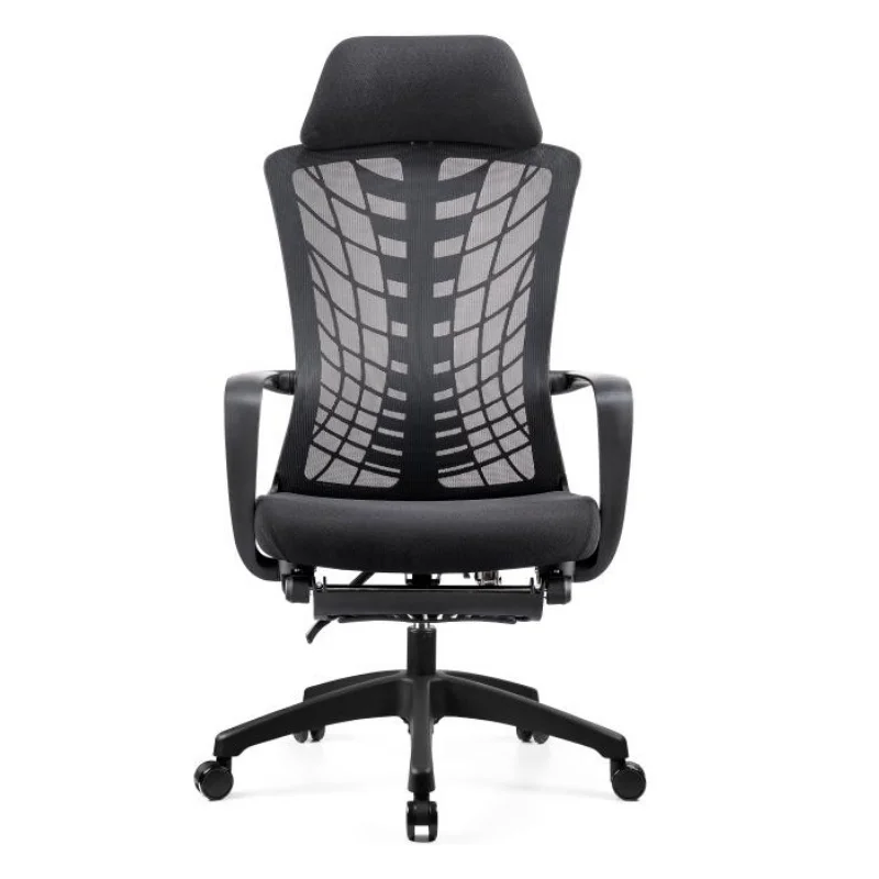 Luxury High-Back Executive Office Chair Commercial Mesh Furniture Swivel Ergonomic Height Adjustment Home Modern Fabric