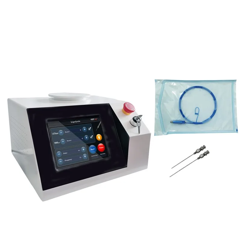 Best Quality Endolaser Diodo 980 Nm 1470 liposuction Diode Laser 980 1470 Nm For lipolysis 1470 Diode Laser fat reduction