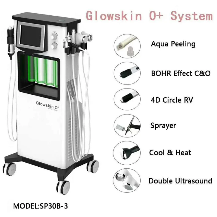 6 в 1 glowskin o + углеродный кислородный уход для лица салона красоты