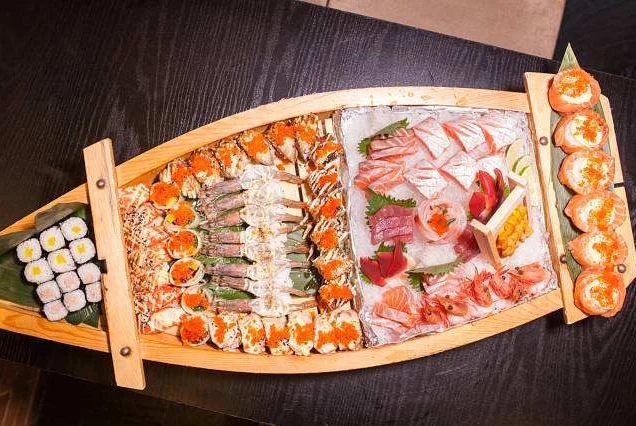 Самая дешевая элегантная бамбуковая лодка для суши