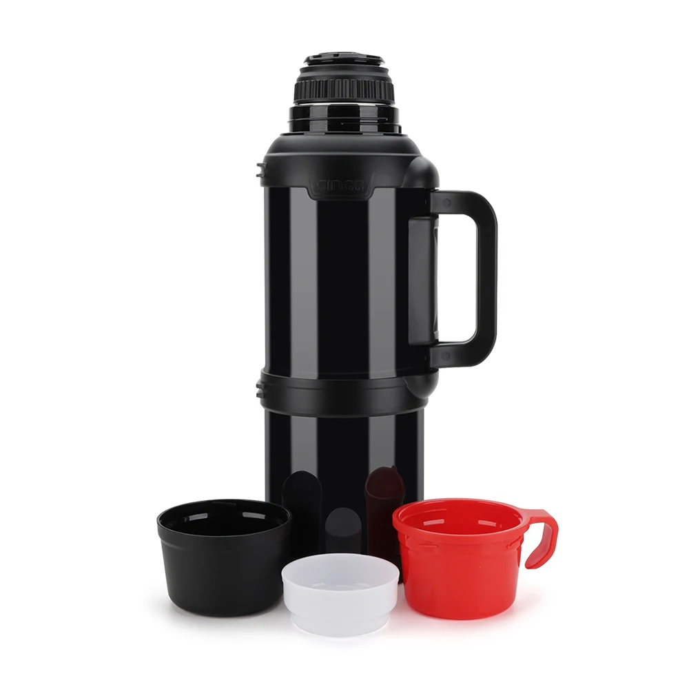 Popular 3600ml & 4000ml Double Wall Travel Pot Stainless Steel Vacuum Insulated Thermos Flask for Water Thermal Feature