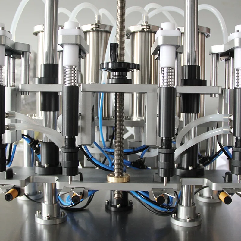 Factory lab semi-automatic 4 head perfume  filling machine  manual filling cologne perfume liquid equipment perfume line
