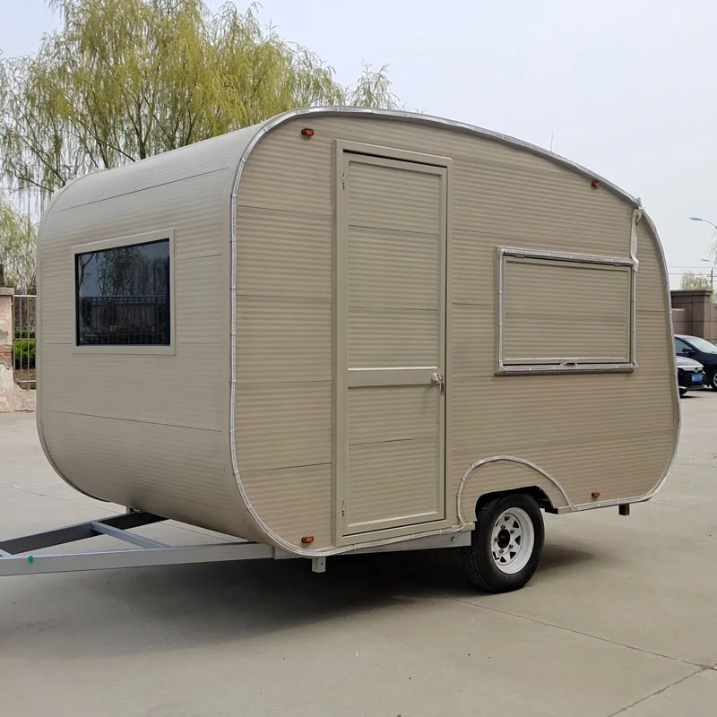 Полностью оборудованные мобильные пищевые трейлеры BBQ Airstream и винтажные для продажи мини-трейлеры пиццы кофе