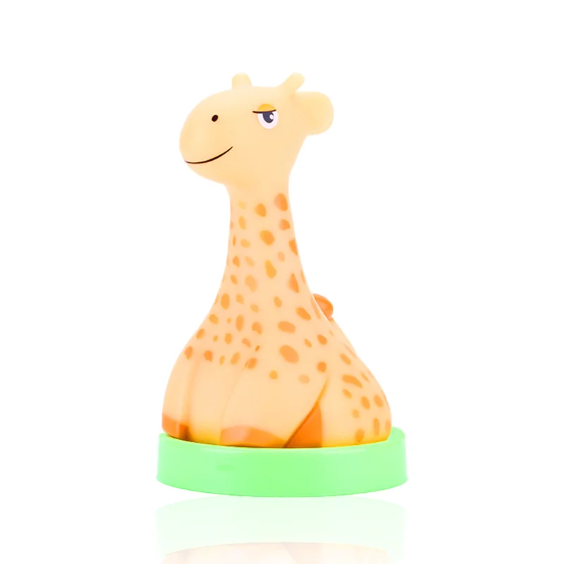 
Cartoon cute night light for kids night light wireless charge giraffe LED baby night light 