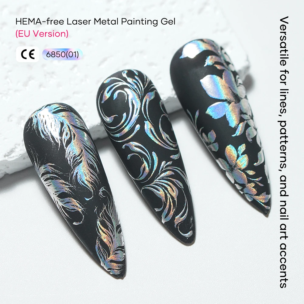 MissGel Hema Free Гель-лак для маникюрного салона домашнего рисования дизайн 2025 OEM HemaFree Лазерная краска металла