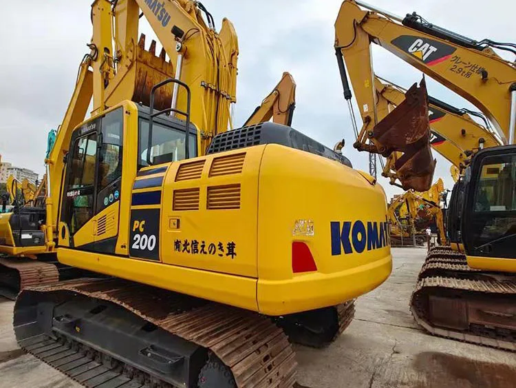 Б/у KOMATSU PC200 мини-экскаватор, 20ton komatsu pc200-10 экскаватора, komatsu pc200 секундная стрелка часовой механизм: японский излишки в хорошем состоянии