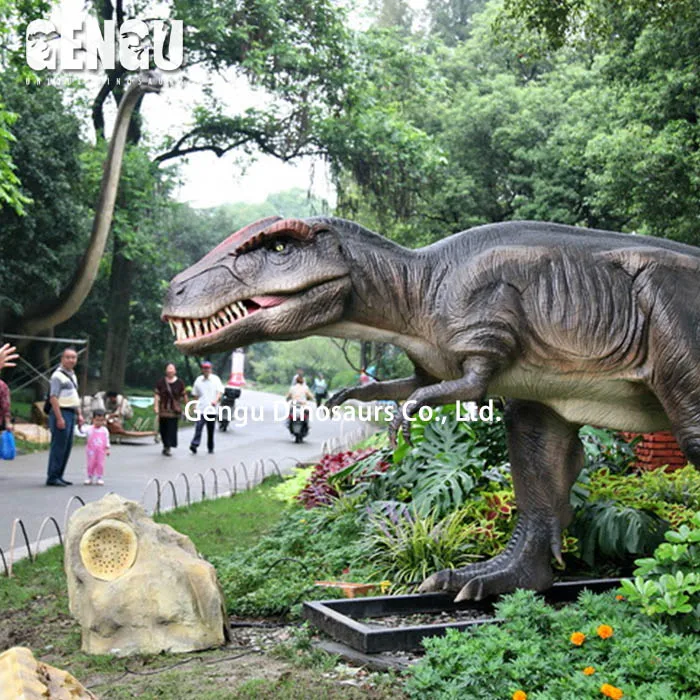 Фигурки в натуральную величину аниматронный динозавр игровая площадка