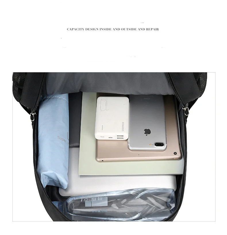 Factory Wholesale Cheap Price Polyester anti-theft Back pack Bags Travel Business Laptops Backpack ...