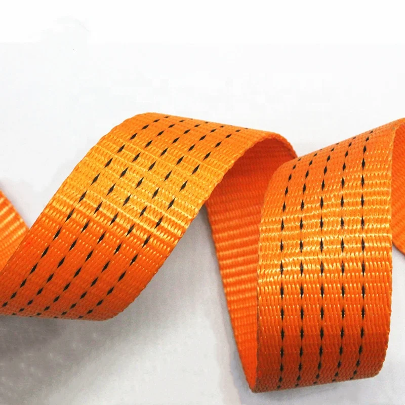 Готовые товары Прямая продажа оптом 50 мм 5T полиэфирный сверхпрочный ремень безопасности