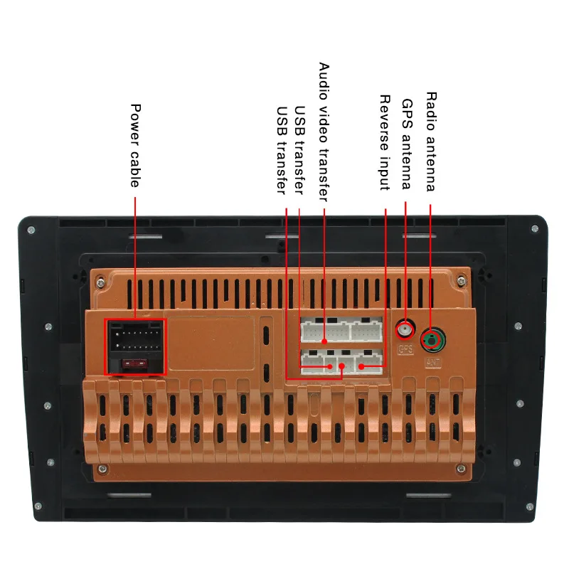 9 inch Android 2din Radio DVD Car Multimedia Video Player Navigation GPS BT MP5 AM FM Radio 2 Din DVD Stereo