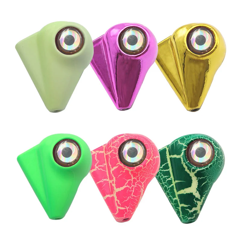Luminous Metal Slow pitch Jig Head 100g-300g UV effect Sinking Jigging Lure Inchiku Octopus Jigging Electric fisheye lamp