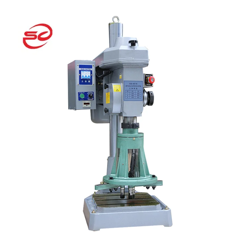 6516 high precision multi-spindles automatic tapping machine with workbench for metal processing