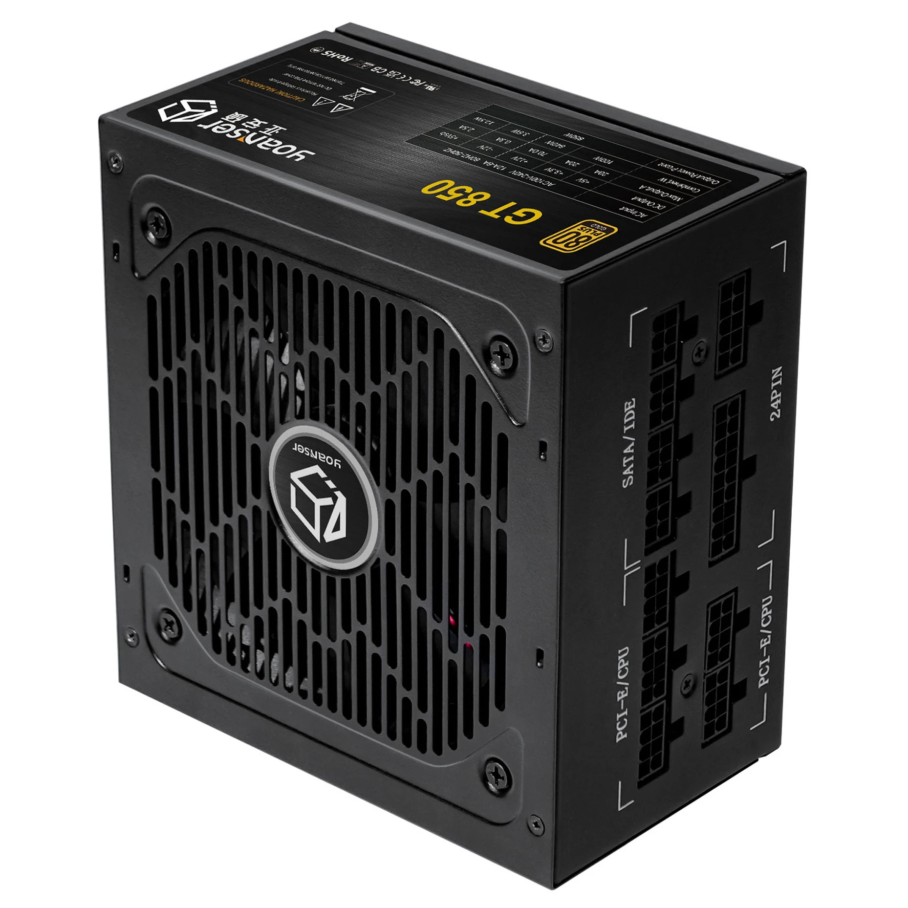 Yoanser OEM  850W Gold power supply DC TO DC converter 12V 3.3V 5V power supply